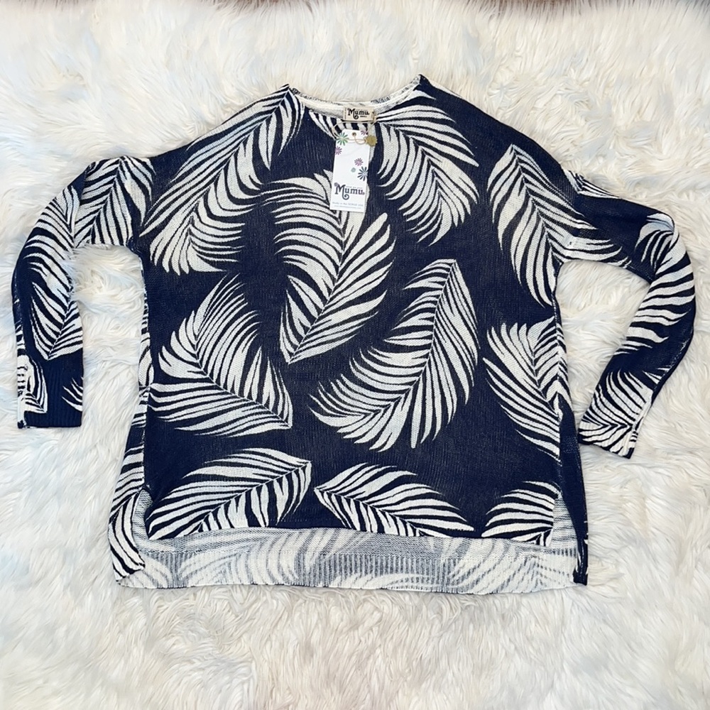 NWT Show Me Your Mumu Bonfire Sweater ~ in Boca Palm - Picture 3 of 11